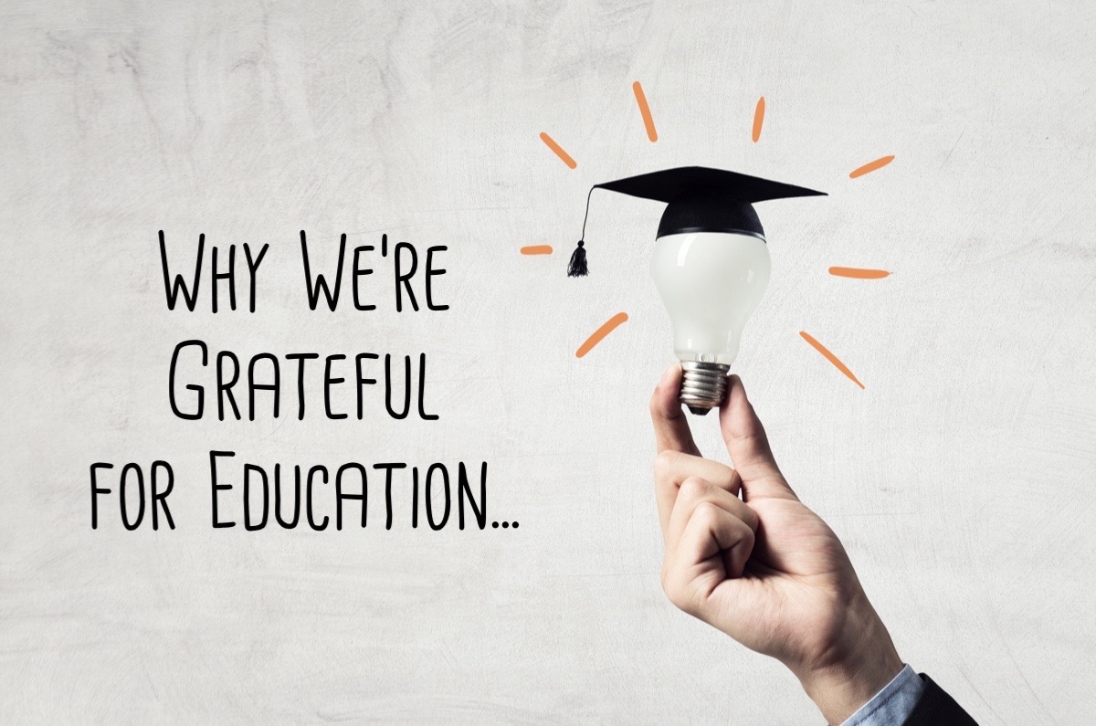 Why Were Grateful For Education Online Education Courses For Youth